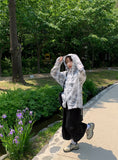 Dyosu Summer Check Hood Wind Jumper