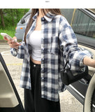 Color Matching Shirt High Quality Loose Fit Long Sleeve Shirt