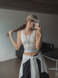 Multi-pocket D-ring Nylon Bermuda Pants