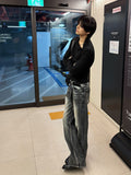Green Washing Maxi Flare Jeans