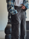 Ed Dart Cargo Denim Pants
