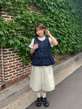 Dudupe Color Cotton Bermuda Pants