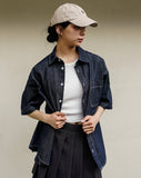 Bento Denim Short Sleeve Shirt