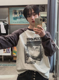 Vision Color Matching Raglan Long Sleeve