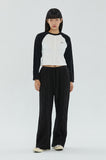 DESTROYED KNIT CROP SLEEVE
