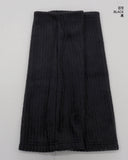 Bael brushed bootcut ribbed string leg warmers