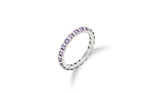 Essence Silver (W) Tennis Ring 2.5mm Purple