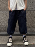 Non-Fade Cargo Bermuda Denim