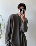 Blue Green In-Out Knit Tee