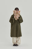 [BAONHAUS] Rubein Over Hood Long Field Jacket