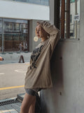 Leff printed oversized fit long sleeves