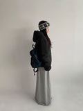 Wilke Cut Banding Long Skirt