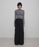 Layered Wrap Trousers