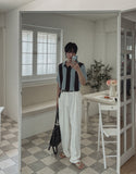 Summer Ice Half Banding Slacks