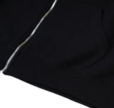 Elbow Ribbon Hood Zip-Up