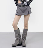 Rianti Pleated Skirt Pants