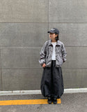 Hedel Shirring Collar Windbreaker Jumper