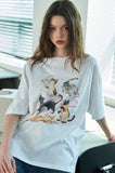 DTP Crayon Cat Short Sleeve Tee