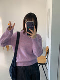 Gethin mix color wool knit