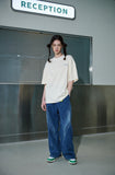Cutie Bear Embroidery Short Sleeve T-shirt