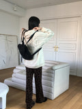 Loner Vintage Floral Bootcut Knit Pants