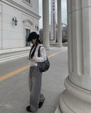 Taine Vintage Belt Shoulder Bag