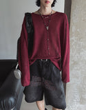 Summer boat see-through knit