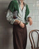 Next 3 pin tuck wide slacks