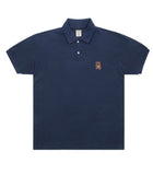 Bear Embroidery Pique Short Sleeve Tee