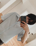 Basic Air Crop Short Sleeve Shirt