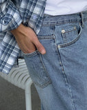 Four Season Stand Semi Wide Denim Pants