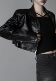 Taylor leather crop jk