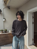 Solin cut ribbed long sleeve tee