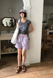 BUTTERFLY STRAP TEE