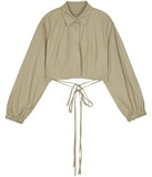 Padding Wrap Shirt