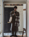 Oden Wool Notched Long Coat