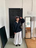 Modulo Patch Banding Wide Pants