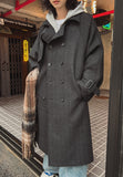 [LAN ARCHIVE] Louis Herringbone Trench Wool Coat