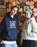 Rough painting hoodie