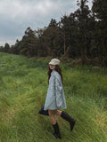 Iru Stripe Seersucker Overshirt