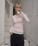 PASTEL SLIM LONG SLEEVE