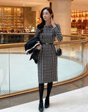 Rafice Hound Check H-Line One Piece