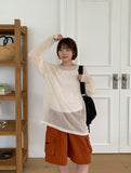 [Unisex] Hebly Nylon Banding Cargo Bermuda Pants