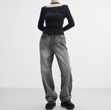 Ray Wide Denim Pants