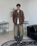 Taran Washing Balloon Denim Pants