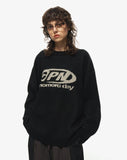 Oval Sea Logo Crewneck Sweater