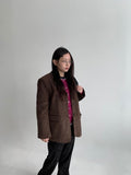 Rammo Suede Wool Single Jacket