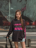 Pink point yamaha two-type long-sleeve