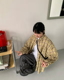 [unisex] Fleury vintage check over shirt