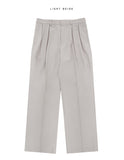 Inder Pintuck Wide Slacks